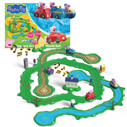 Peppa Pig Whizz Around Peppa's Great Big World Set Speelset