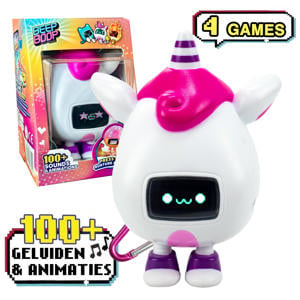 Beep Boop Kirin – Digitale mini-robot met emoties, 4 games en 100+ geluiden & animaties - Verzorgen en spelen - Interactief speelgoed