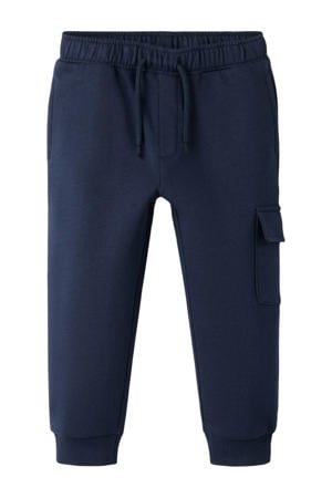 regular cargo broek donkerblauw