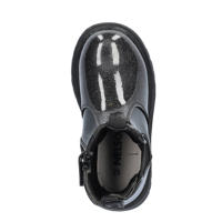 thumbnail: Nelson Kids lak chelsea boots met glitters zwart