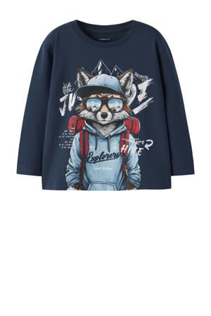 longsleeve donkerblauw