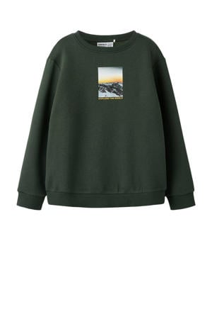 sweater donkergroen