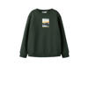 NAME IT KIDS sweater donkergroen