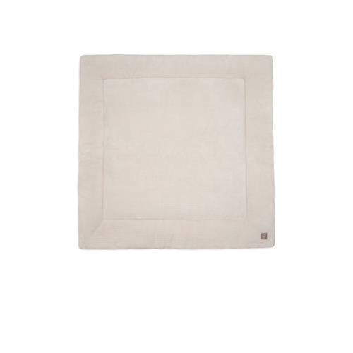 Jollein vierkant boxkleed Cloudy Rib Oatmeal beige Effen afbeelding