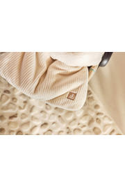 thumbnail: Jollein voetenzak groep 0+ 3/5 punts gordel Cloudy Rib Oatmeal ecru