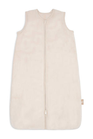 mouwloze baby slaapzak Velvet Oatmeal beige