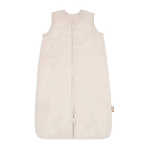 Jollein mouwloze baby slaapzak Velvet Oatmeal beige Babyslaapzak Effen 90 cm afbeelding