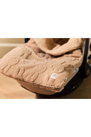 thumbnail: Jollein autostoel voetenzak Miffy Jacquard Teddy Biscuit