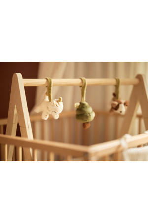 babygym speeltjes Tiny Park beige/bruin/groen