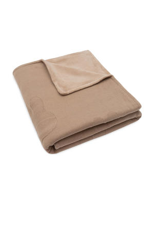 baby ledikant deken Miffy Biscuit/Velvet bruin