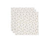 Jollein hydrofiele doek small Tiny Park - wit/beige (set van 3)