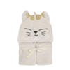 Jollein badstof badcape  75x75cm Charlie beige
