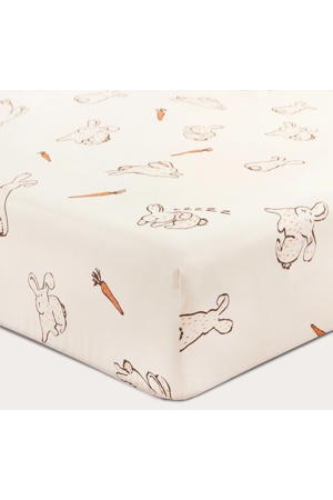 katoenen kinderhoeslaken (150x70 cm)