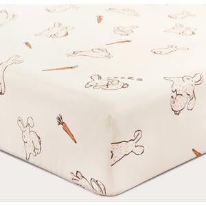 katoenen kinderhoeslaken (150x70 cm)