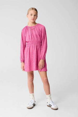 korte jurk roze