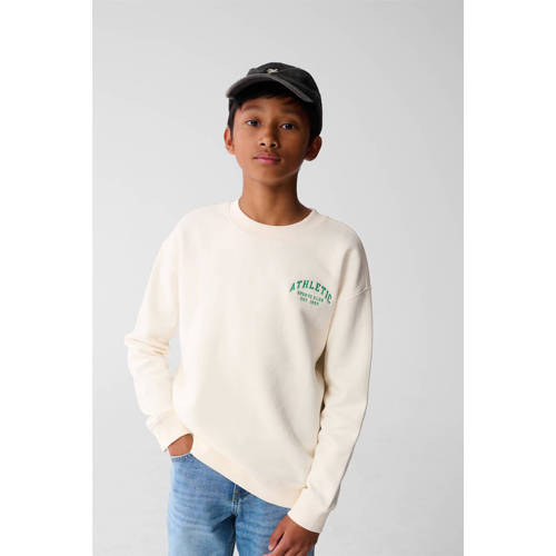 Shoeby sweater ecru Backprint - maat 122/128 | Sweater van Shoeby afbeelding