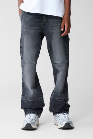straight leg jeans grijs