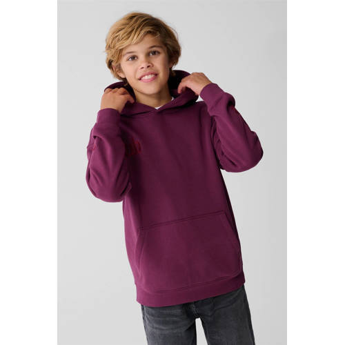 Shoeby hoodie donkerrood Sweater Tekst - maat 158/164 afbeelding