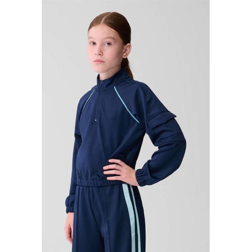 Shoeby sweater blauw Effen - maat 122/128 | Sweater van Shoeby afbeelding