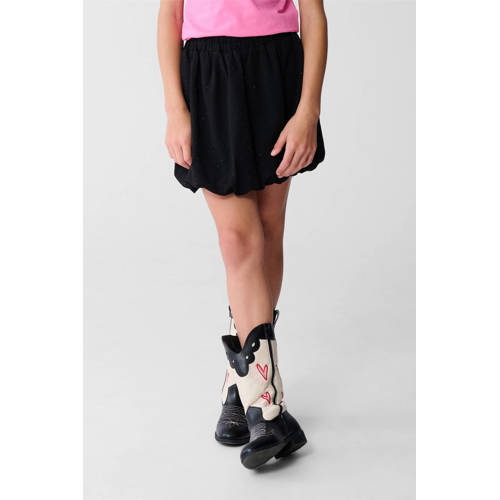 Shoeby ballonrok zwart Meisjes Viscose Effen - maat 158/164 afbeelding