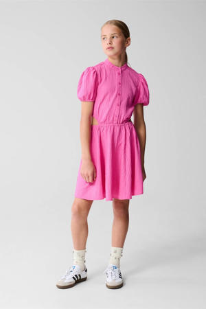 korte jurk roze