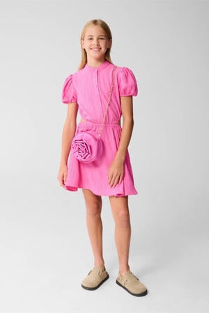 korte jurk roze