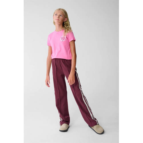 Shoeby T-shirt roze Meisjes Katoen Ronde hals Printopdruk - maat 146/152 afbeelding