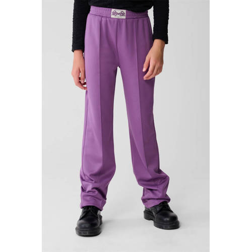 Shoeby casual broek paars Meisjes Polyester Logo - maat 122/128 afbeelding