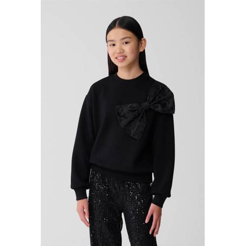 Shoeby sweater zwart Effen - maat 134/140 | Sweater van Shoeby afbeelding