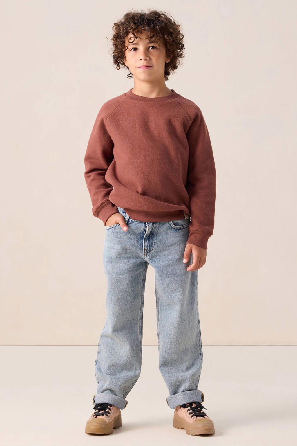 Sissy-Boy sweater donkerbruin