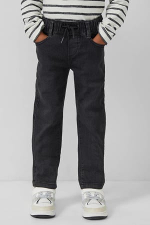 waist slim fit jeans grey denim