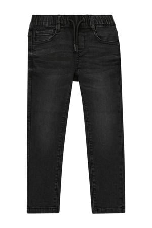 waist slim fit jeans grey denim