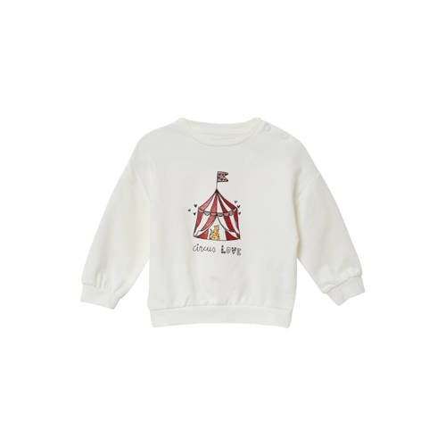 s.Oliver sweater wit Printopdruk