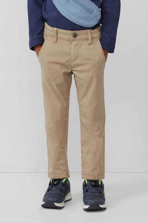 slim casual broek bruin