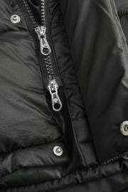 thumbnail: JACK & JONES JUNIOR gewatteerde jas gebreid zwart