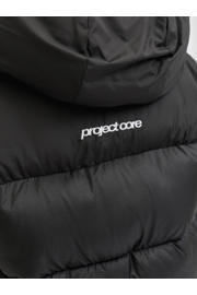 thumbnail: JACK & JONES JUNIOR gewatteerde jas gebreid zwart
