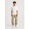 America Today relaxed  waist loose fit jeans beige