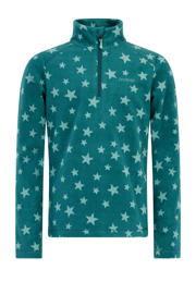 thumbnail: Blauw en lichtblauwe meisjes Protest skipully PRTRemissy JR van polyester met sterrenprint en lange mouwen