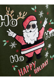 thumbnail: JACK & JONES JUNIOR kerstsweater donkergroen