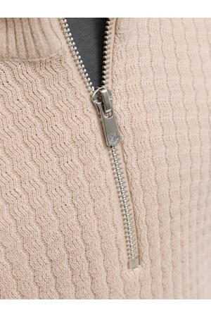 trui beige met kabels