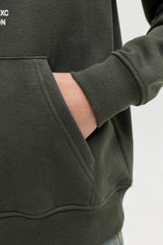 thumbnail: JACK & JONES JUNIOR hoodie donkergroen