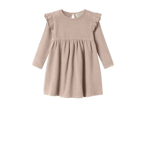 LIL' ATELIER MINI midi jurk lichtroze Meisjes Stretchkatoen Ronde hals - maat 116 afbeelding