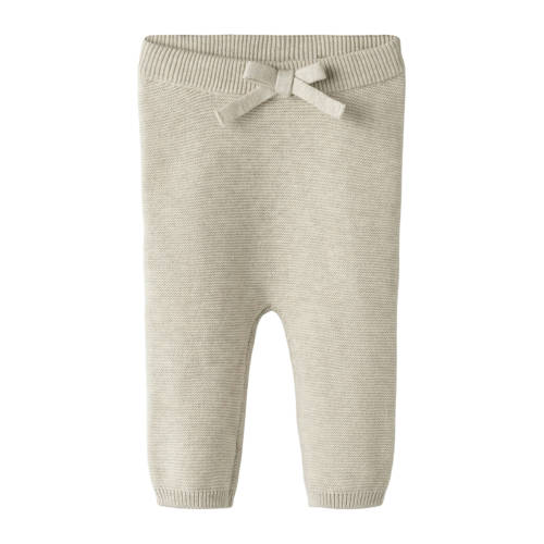 NAME IT BABY regular legging ecru Meisjes Katoen Effen - maat 68 afbeelding