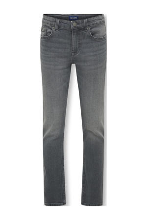 regular waist regular fit jeans grey denim