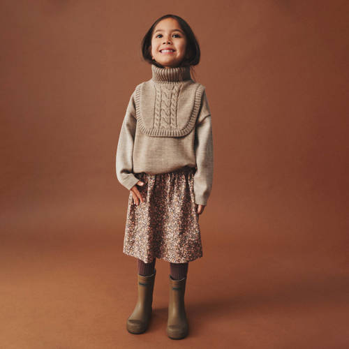 Wheat Thermo Wader regenlaarzen taupe Bruin Jongens Rubber Meerkleurig - maat 29 afbeelding