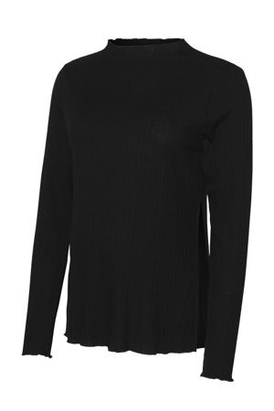 zwangerschaps longsleeve zwart