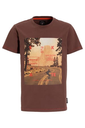 T-shirt bruin