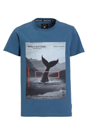 T-shirt blauw