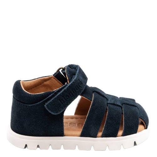 Bisgaard suède sandalen donkerblauw Jongens Suede - maat 22 afbeelding