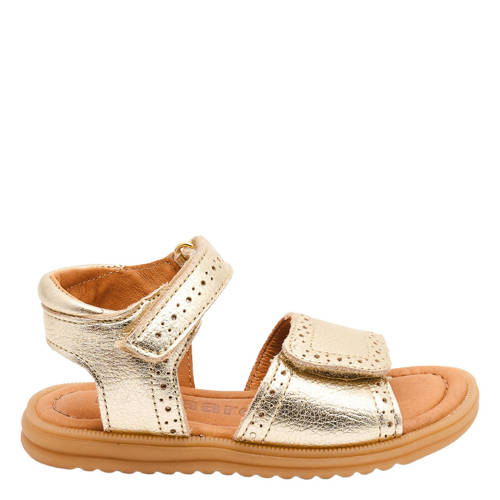 Bisgaard Andrea leren sandalen goud Meisjes Leer Panterprint - maat 24 afbeelding